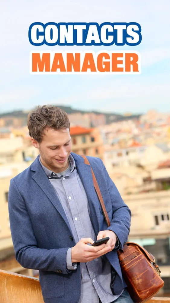 Contact Manager Free - Address and Phone Book for Contacts with Backup and Restore 스크린샷