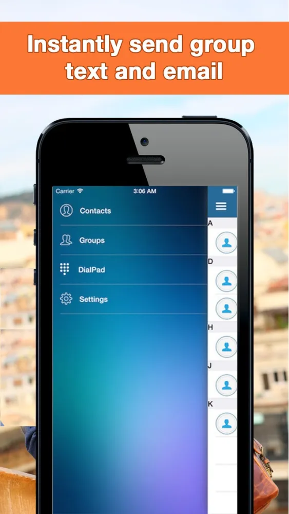 Contact Manager Free - Address and Phone Book for Contacts with Backup and Restore 스크린샷