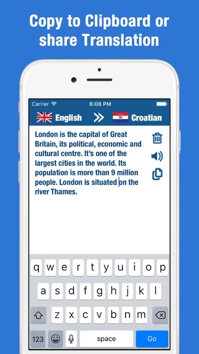 English Croatian Translation and Dictionary Screenshots