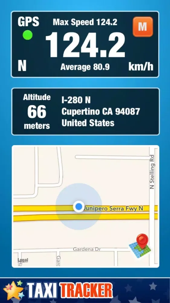 Taxi Tracker. Screenshots