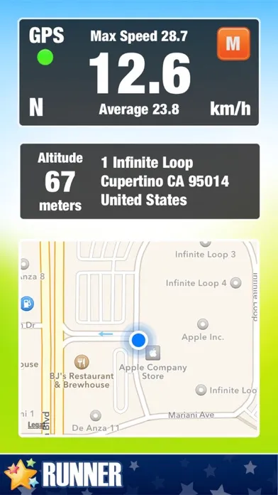 Ảnh chụp màn hình của Runner - GPS Walk Tracker