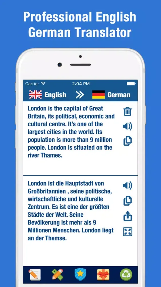 Скриншоты German to English Translation – Translate Words