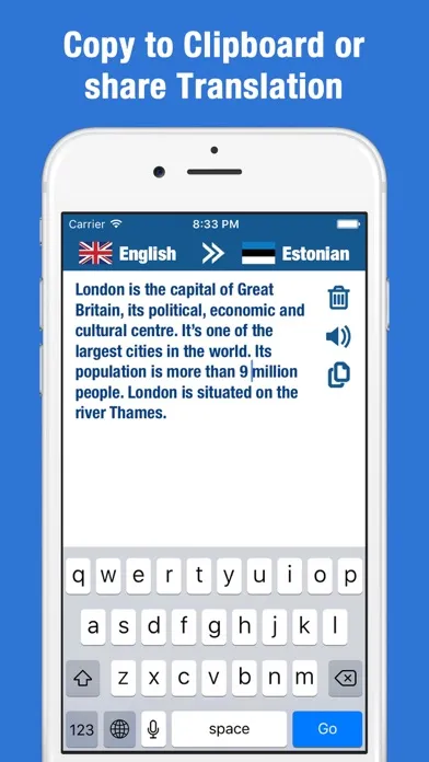 Tangkapan layar English-Estonian Translator & Dictionary