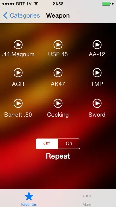Screenshot di Funny Sounds - Animals, Noises, Audio Effects