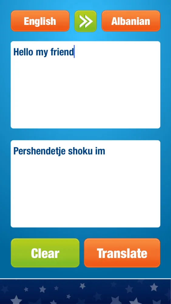 Captures d'écran de English-Albanian Translator and Dictionary - fjalor anglisht shqip