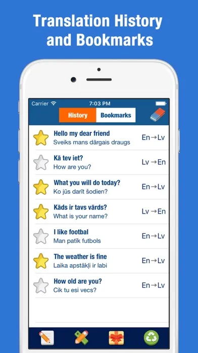 Latvian English Translator Screenshots
