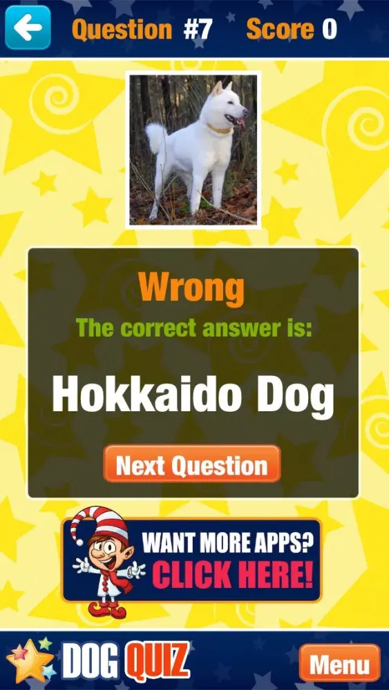 ภาพหน้าจอของ Dogs Breeds.