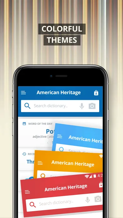 American Heritage Dictionary + Ekran Görüntüleri