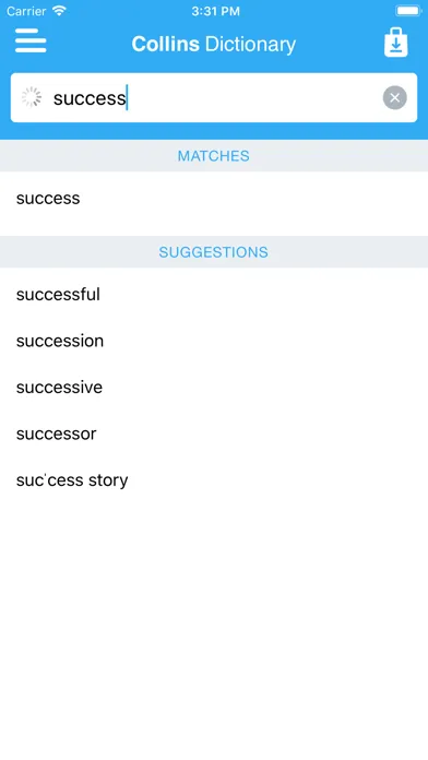 Collins COBUILD Dictionary स्क्रीनशॉट