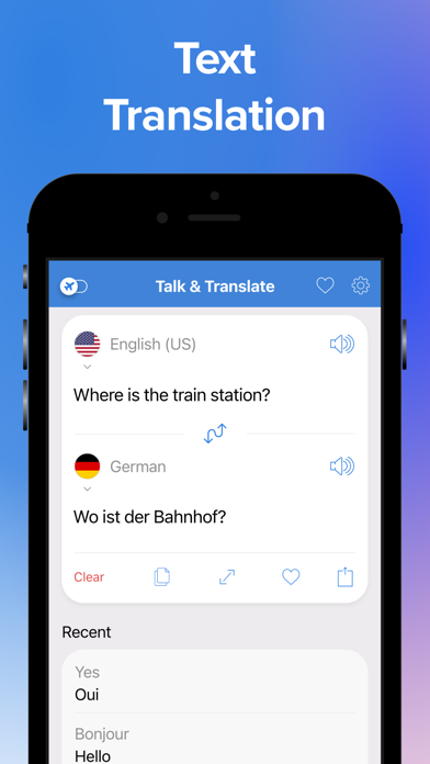 Talk & Translate Translator スクリーンショット