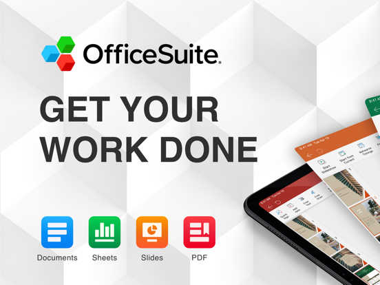 Zrzuty ekranu OfficeSuite docs & PDF editor iPad 