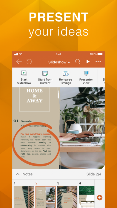 Zrzuty ekranu OfficeSuite docs & PDF editor