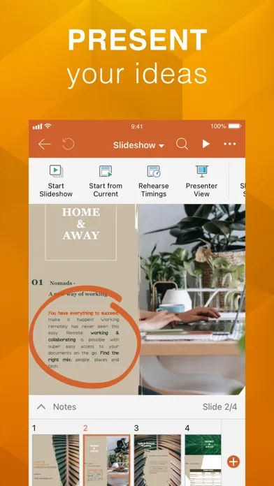 Tangkapan layar OfficeSuite docs & PDF editor