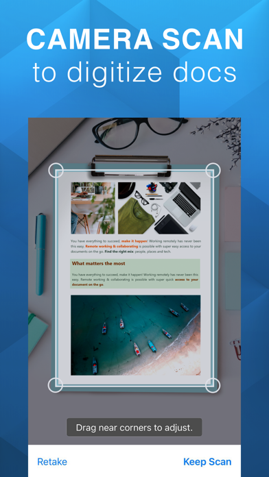 Zrzuty ekranu OfficeSuite docs & PDF editor