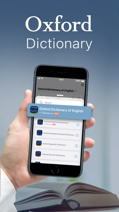 Oxford Dictionary Screenshots