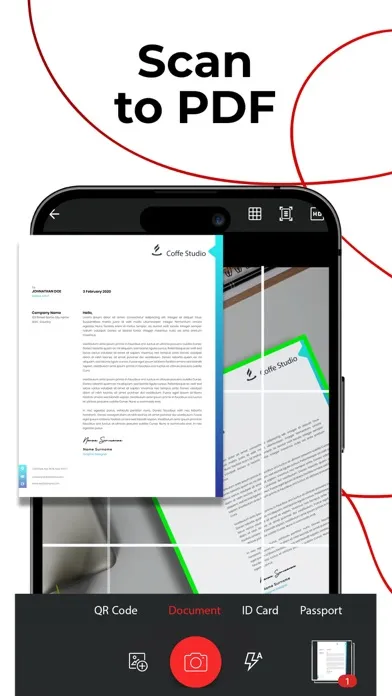 Tangkapan skrin MobiPDF: Sign, Edit & Scan