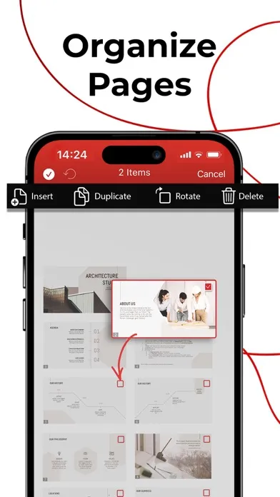 Tangkapan skrin MobiPDF: Sign, Edit & Scan