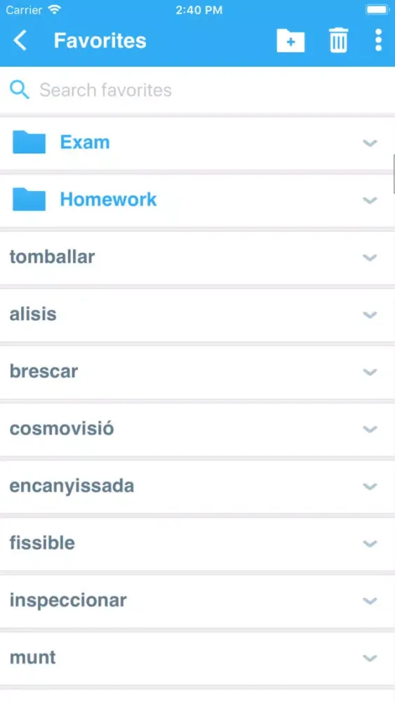 Advanced Catalan Dictionary應用截圖