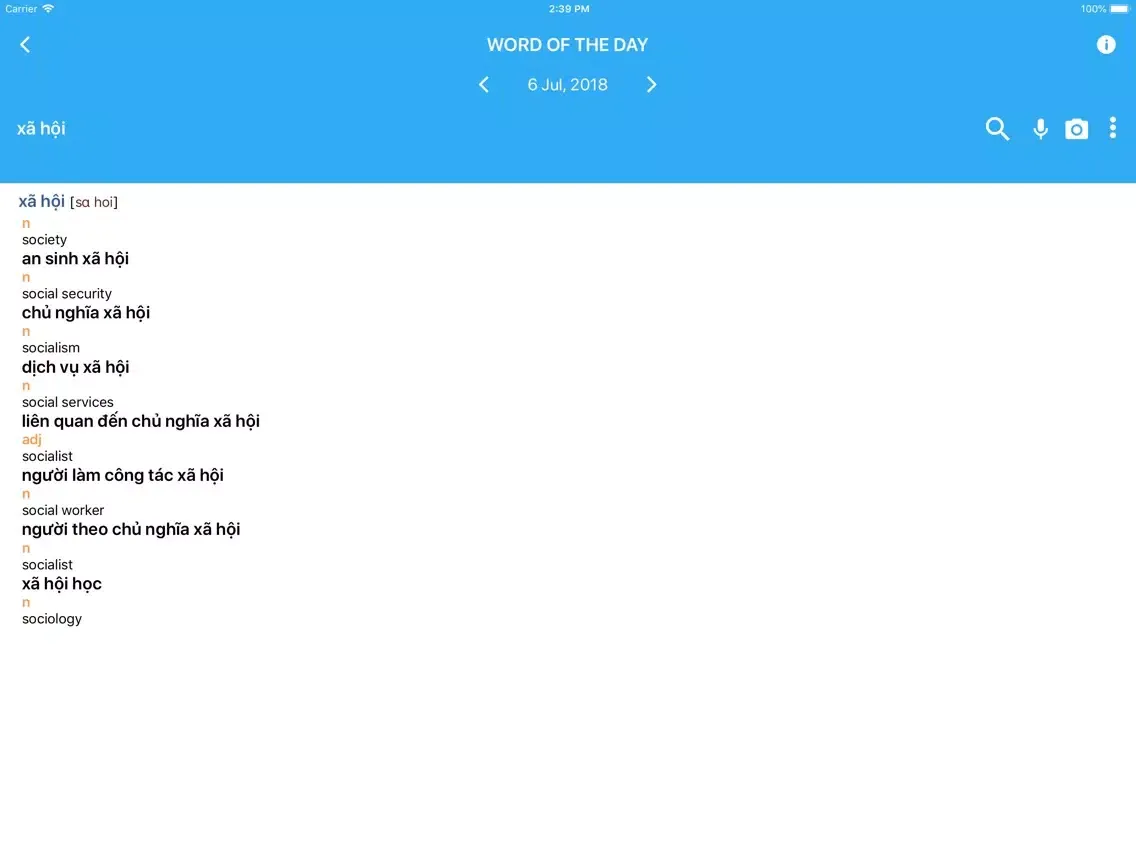 Collins Gem Vietnamese Dict. iPad 应用截图
