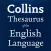 Collins English Thesaurus