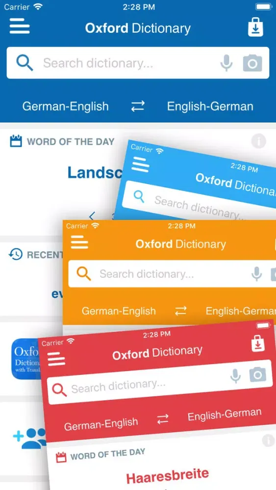 صور Conc. Oxford German Dictionary