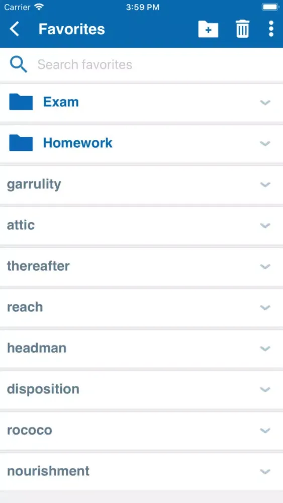 Captures d'écran de Concise Oxford Dict. & Thes.