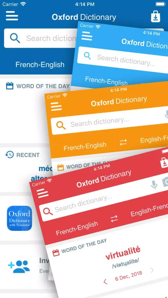 Conc. Oxford French Dictionary应用截图