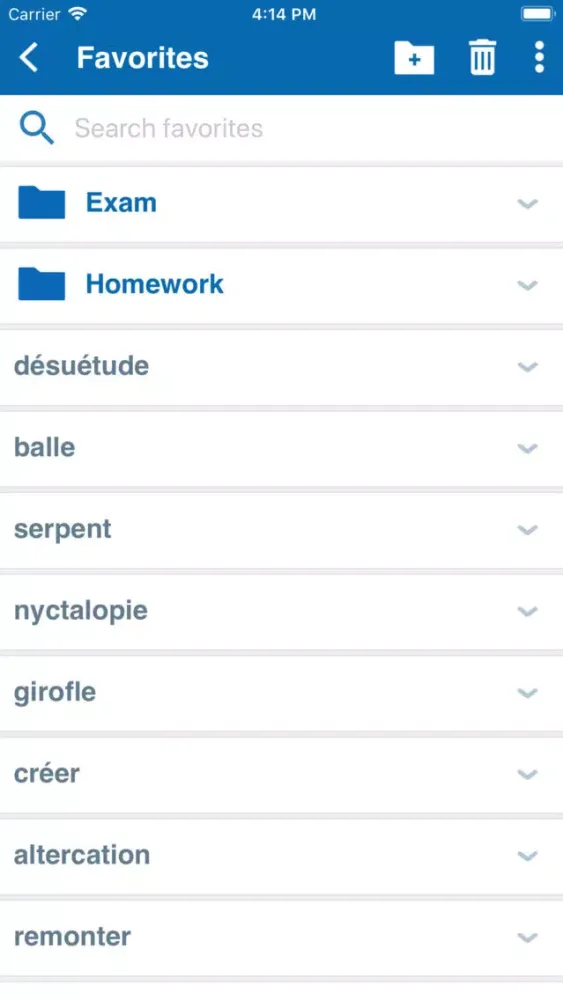 Conc. Oxford French Dictionary应用截图