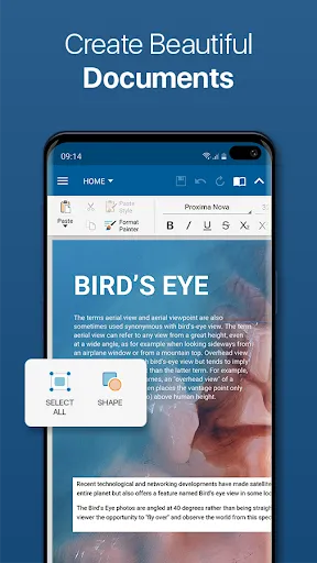 Captures d'écran de OfficeSuite Pro + PDF