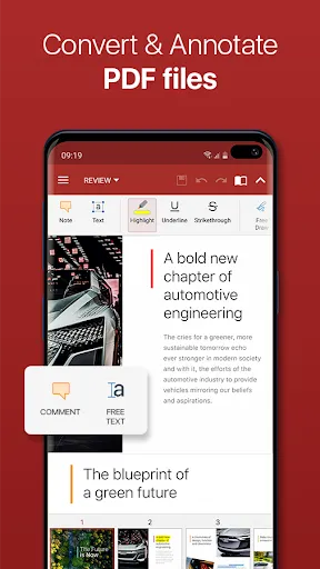 Captures d'écran de OfficeSuite Pro + PDF
