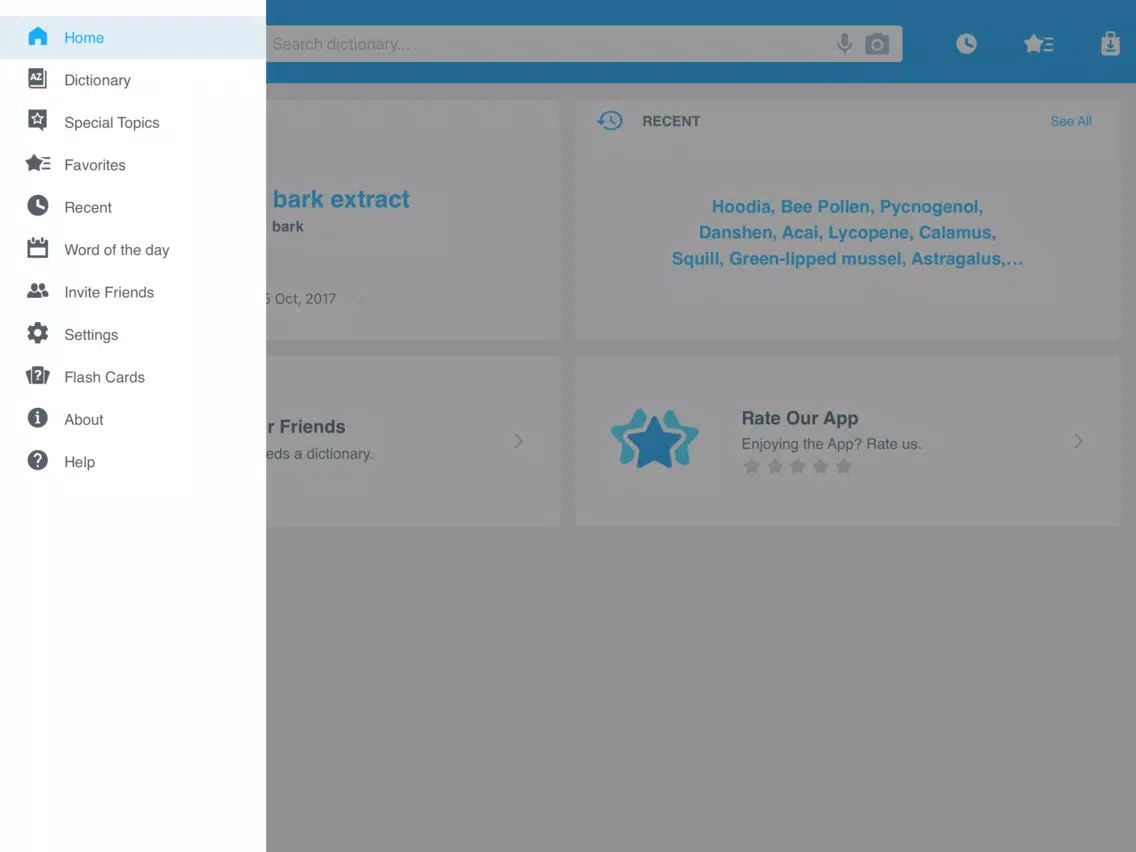 Tangkapan layar Natural Herb & Supplement iPad 
