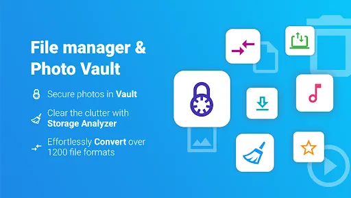 File Commander Manager & Vault Screenshots