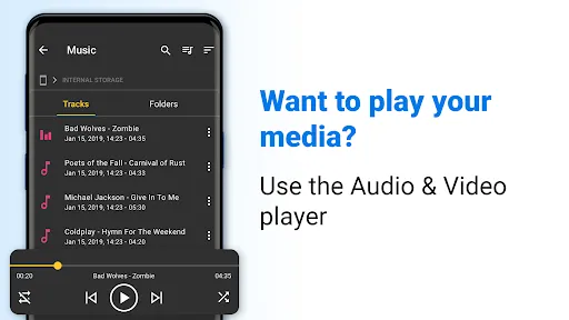 File Commander Manager & Vault Screenshots
