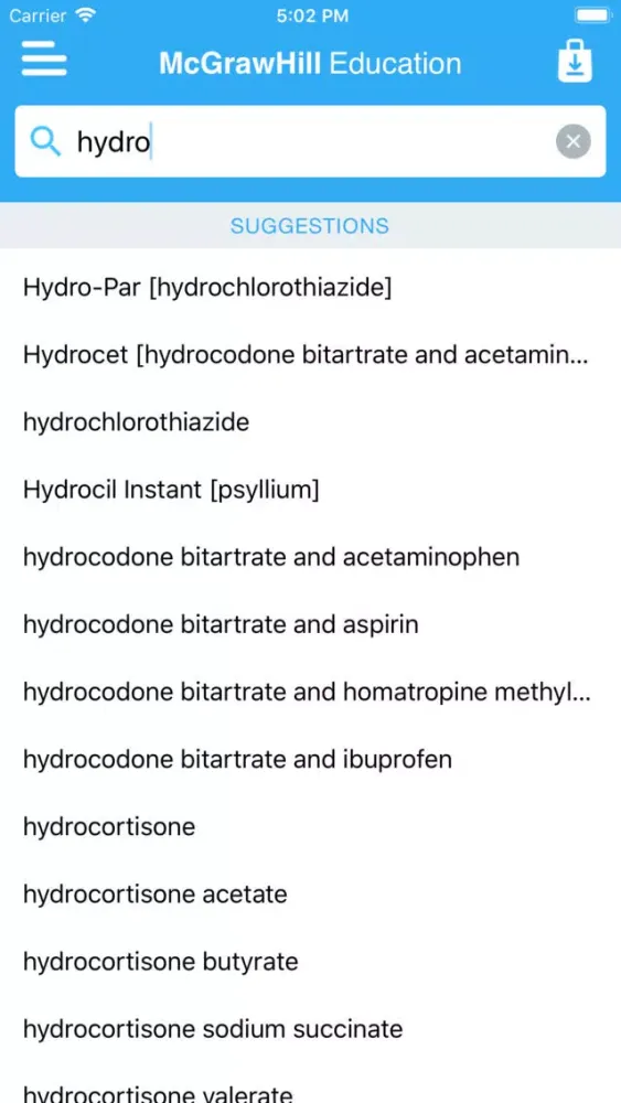 Скриншоты Nurses Drug Handbook