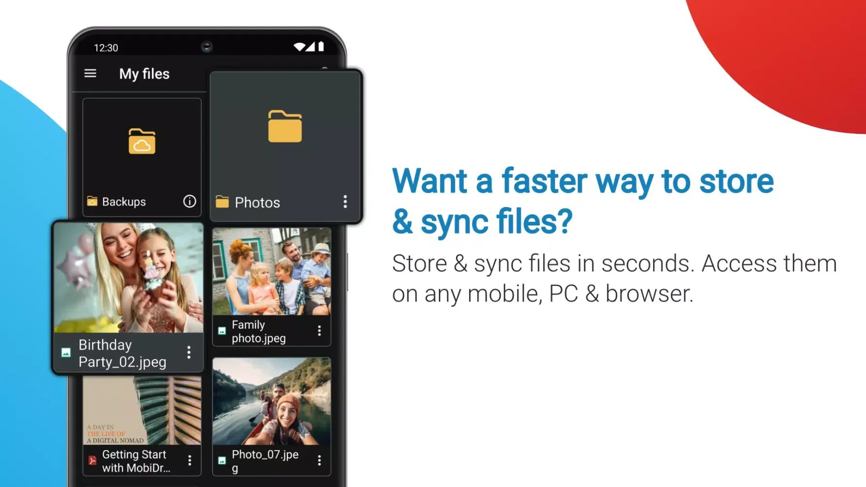 MobiDrive Screenshots