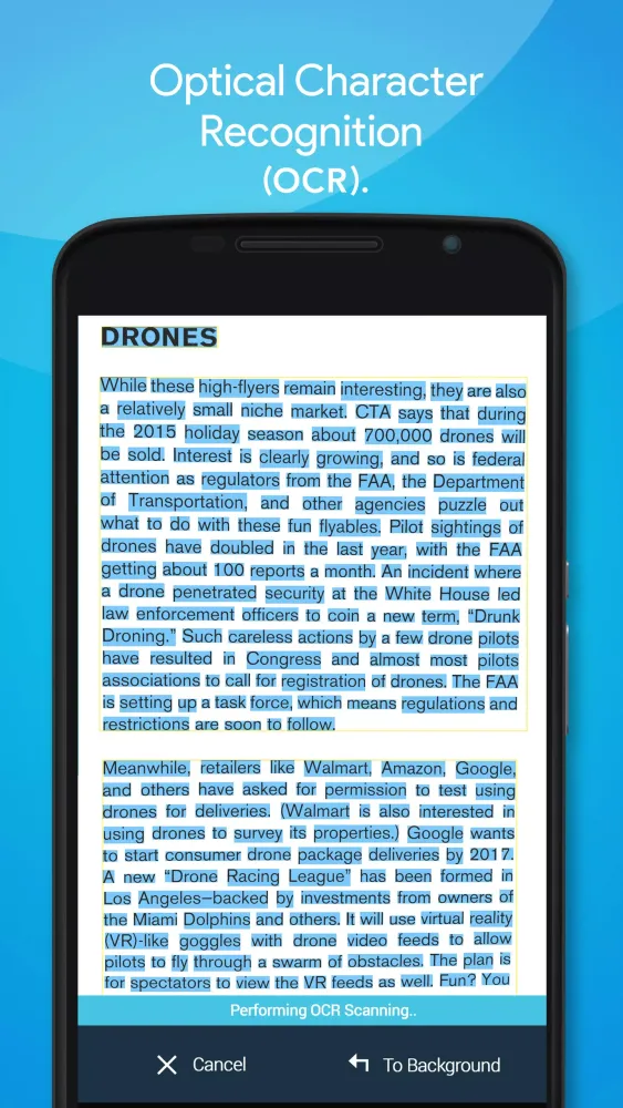 Capturas de tela do Quick PDF Scanner PRO