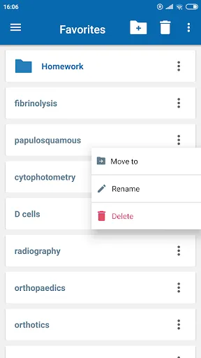 Oxford Medical Dictionary Screenshots