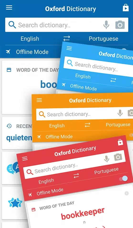 Oxford Portuguese Dictionary Ekran Görüntüleri