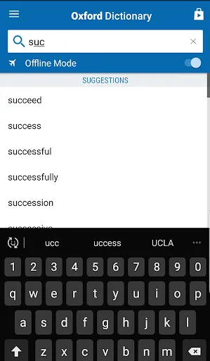 Oxford English Thai Dictionary Screenshots