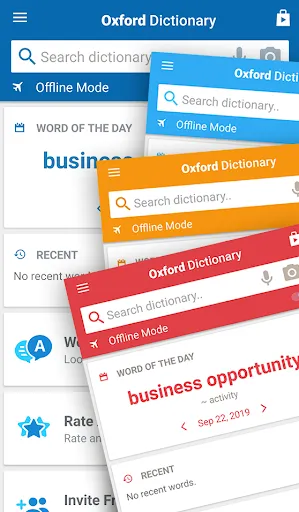 Oxford English Thai Dictionary Screenshots