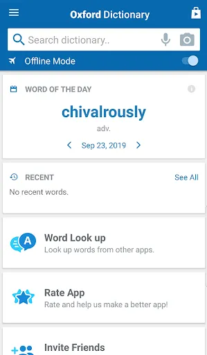 Oxford English Thai Dictionary Screenshots