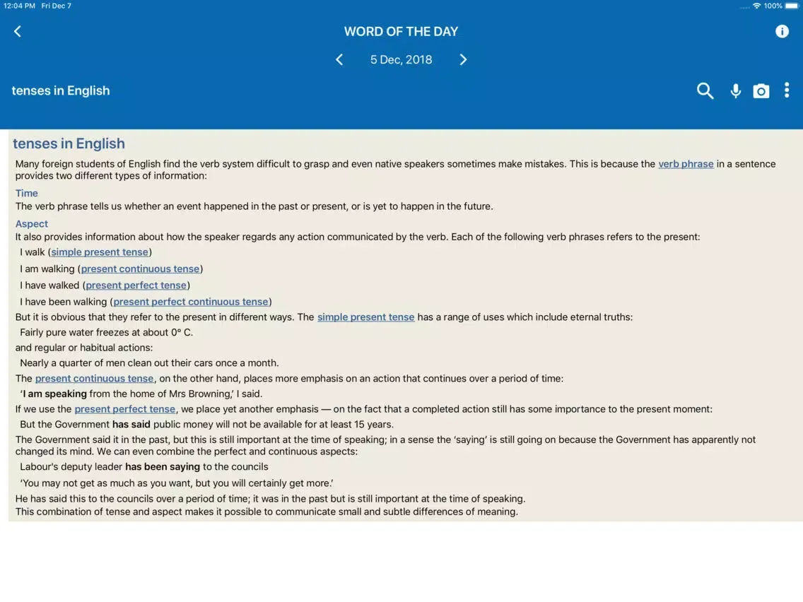 Oxford Grammar and Punctuation iPad  سکرین شاٹس