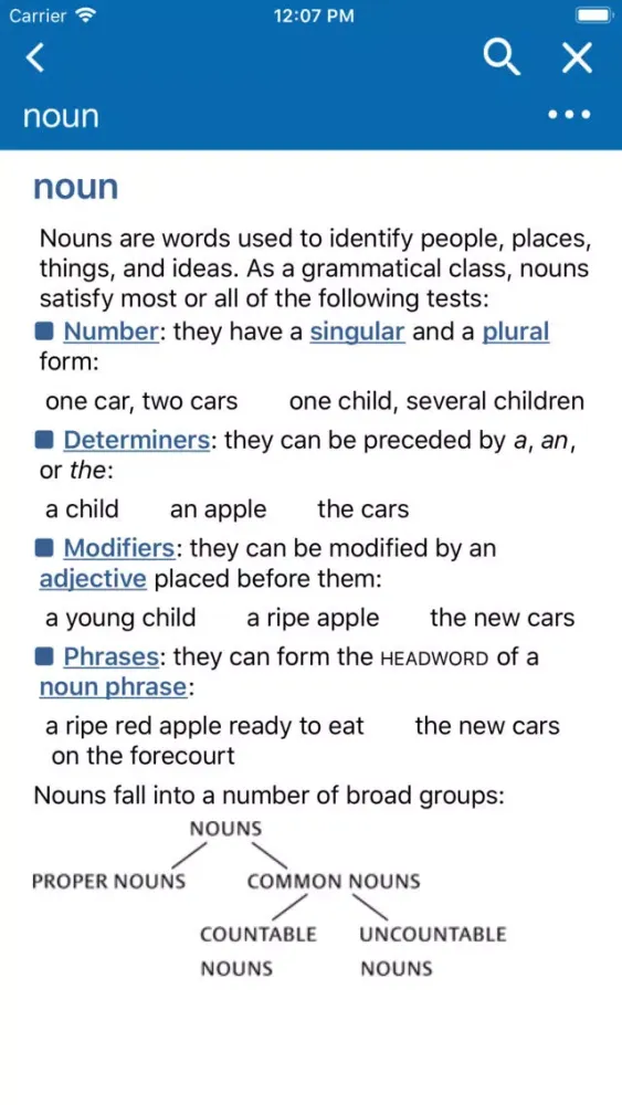 Oxford Grammar and Punctuation سکرین شاٹس