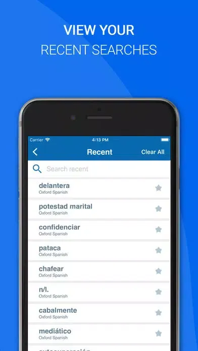 Oxford Spanish Dictionary 2018 Screenshots
