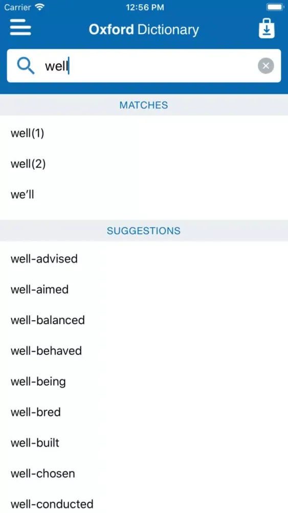 Oxford Thai Dictionary应用截图