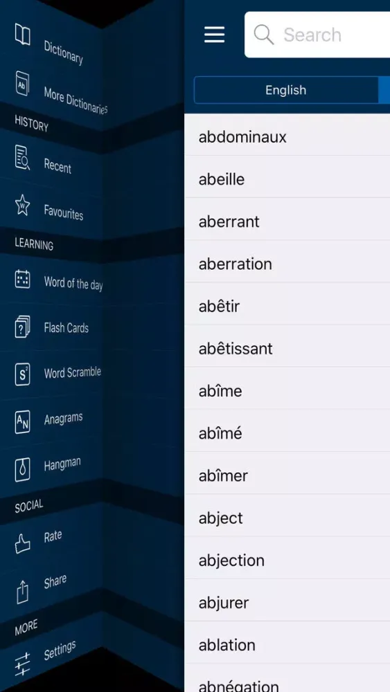 صور English <-> French CONCISE Dictionary