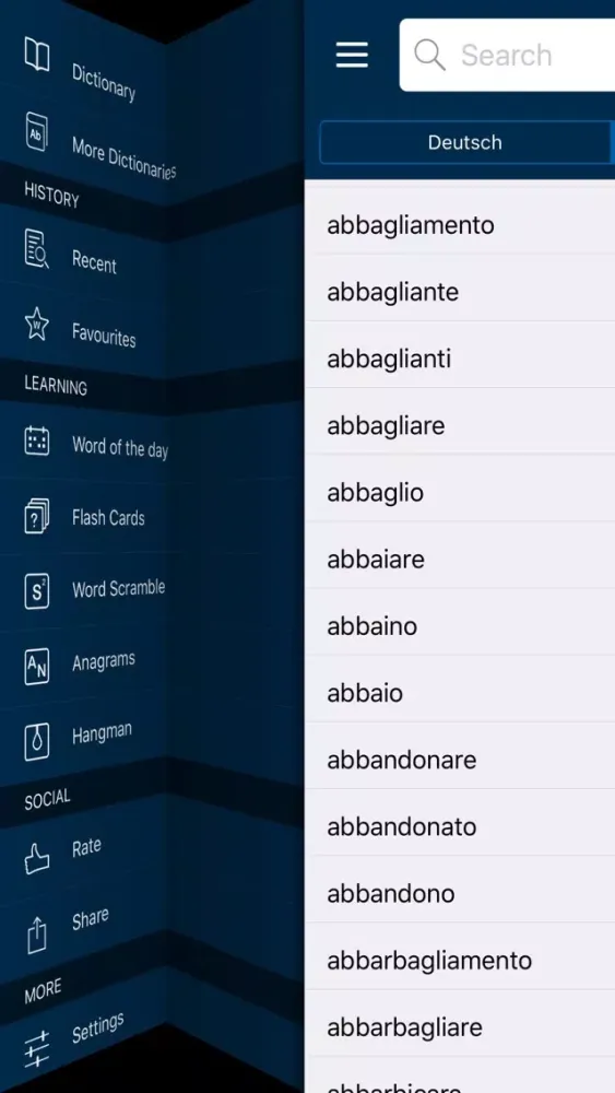 صور Deutsch <-> Italienisch KOMPAKT Wörterbuch