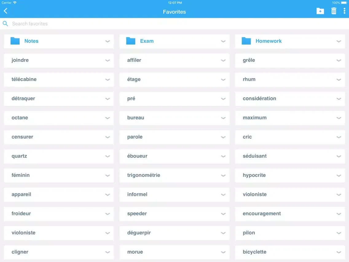 VOX French<>Spanish iPad 應用截圖