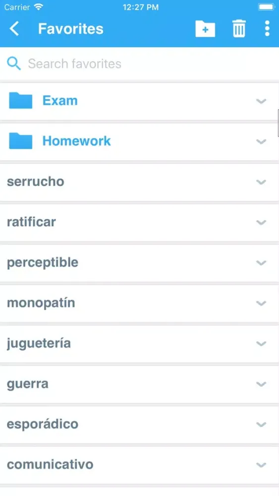 Capturas de tela do VOX Italian<>Spanish