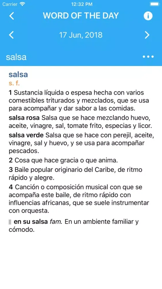 VOX Spanish Dictionary স্ক্রিনশট